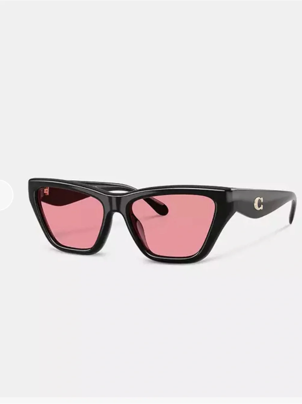 Coach C Hardware Cat Eye Sunglasses